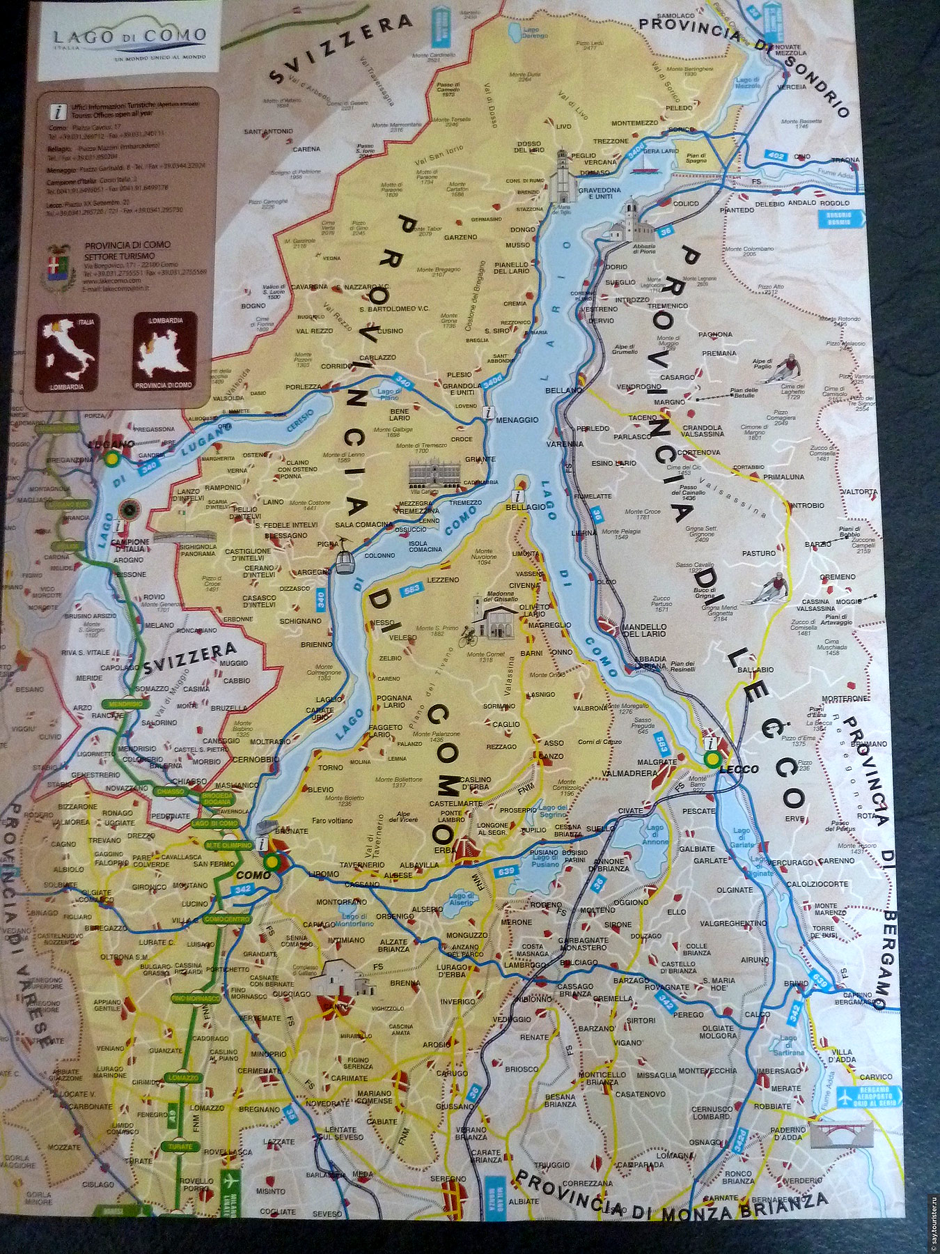 Como map